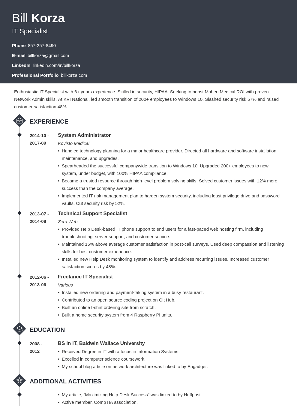 A Good Resume Profile Examples: Crafting the Perfect Introduction to Your CV