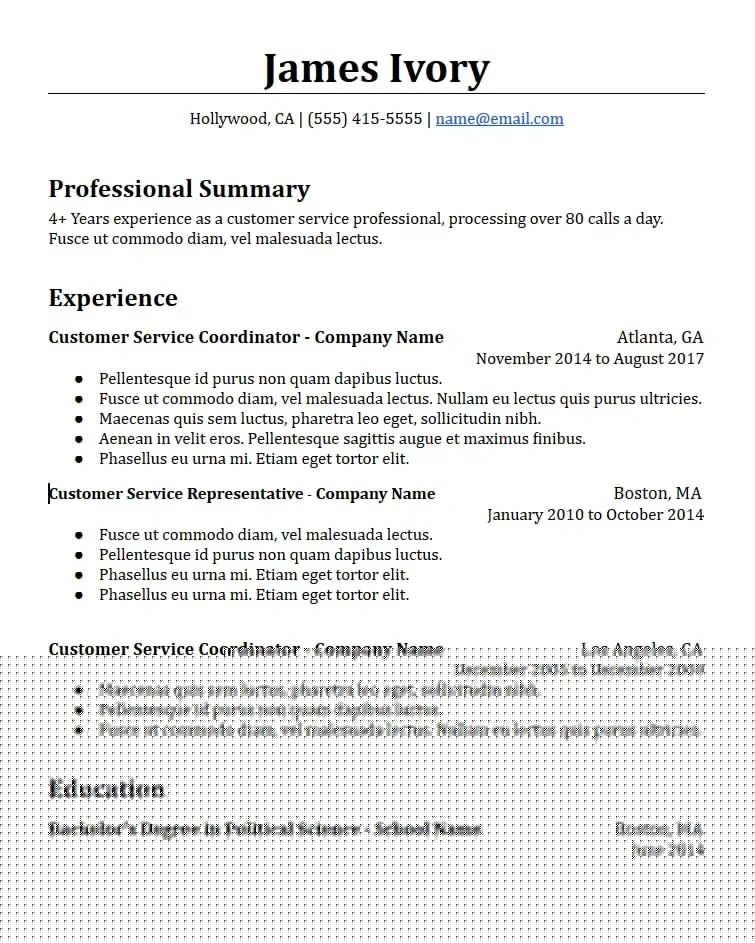 Mastering Job Applications: A Reverse Chronological Resume Lists Quizlet Guide