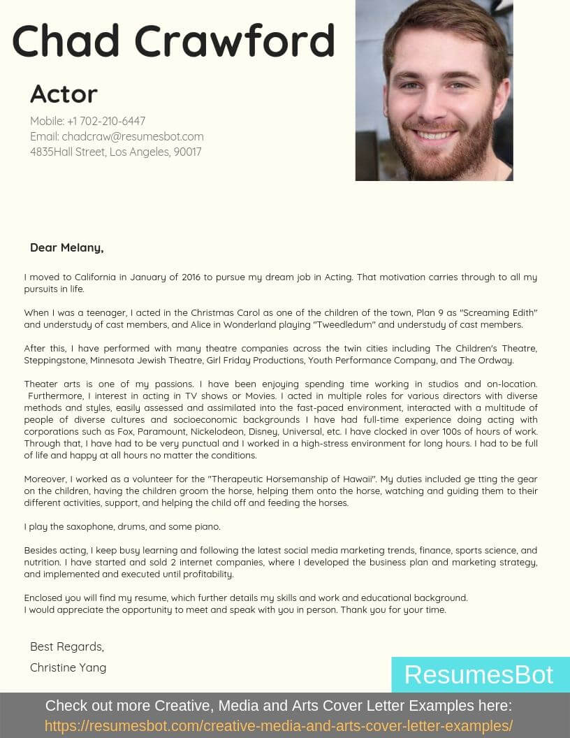 Essential Guide to Crafting an Impressive Acting Resume Cover Letter Template