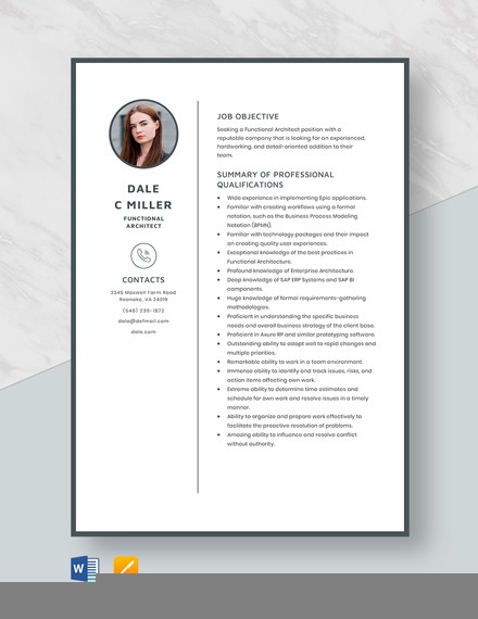 Creating Your Future: A Comprehensive Guide to Architect Resume Template Microsoft Word