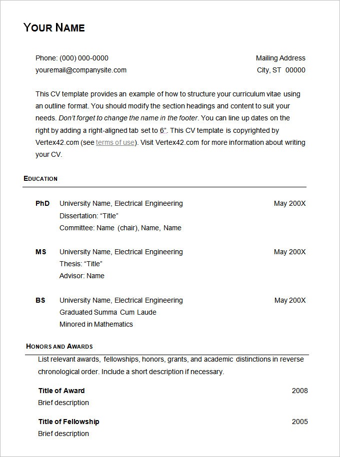 Essential Guide to Basic Resume Format For Job Applications