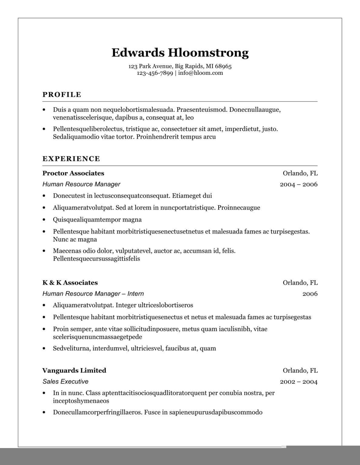 Creating Your Career Path: A Guide to Using the Basic Resume Template Microsoft Word