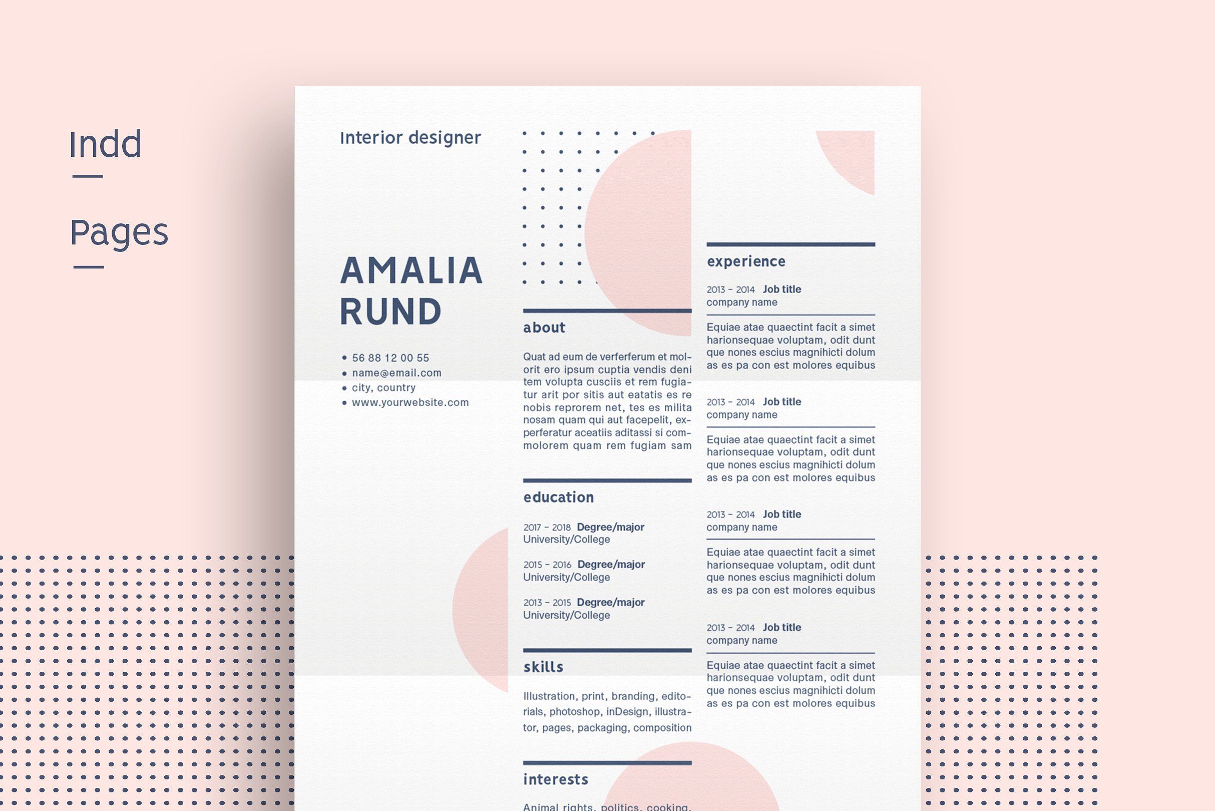 Elevate Your Job Search with a Basic Resume Template Timeless Design