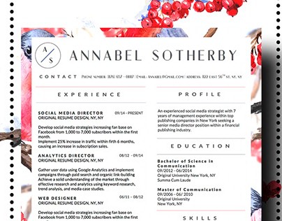Enhance Your Job Hunt with Beautiful Microsoft Word Resume Templates