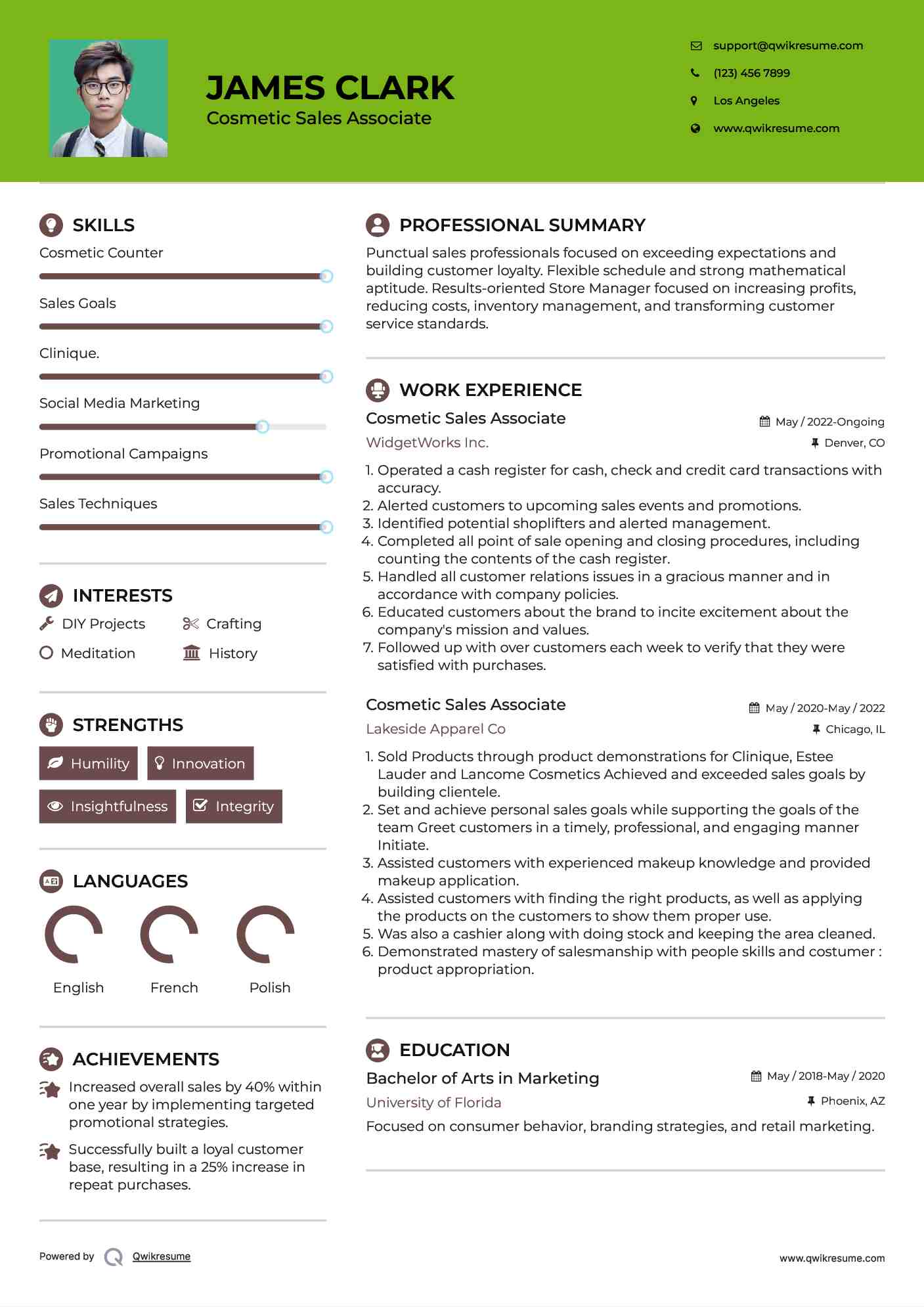 Crafting the Perfect Beauty Sales Associate Resume: Tips and Examples