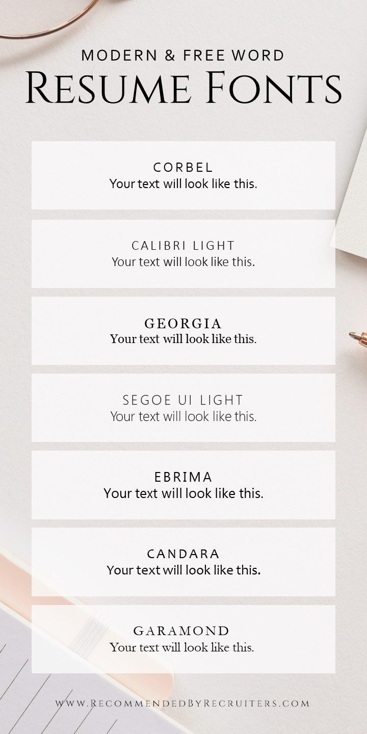 Choosing the Best Font For Resume In PDF: Enhance Your Job Application