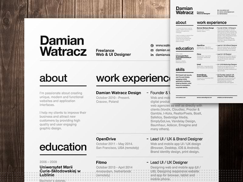 Discover the Best Font for Resume: Insights from John Tesh