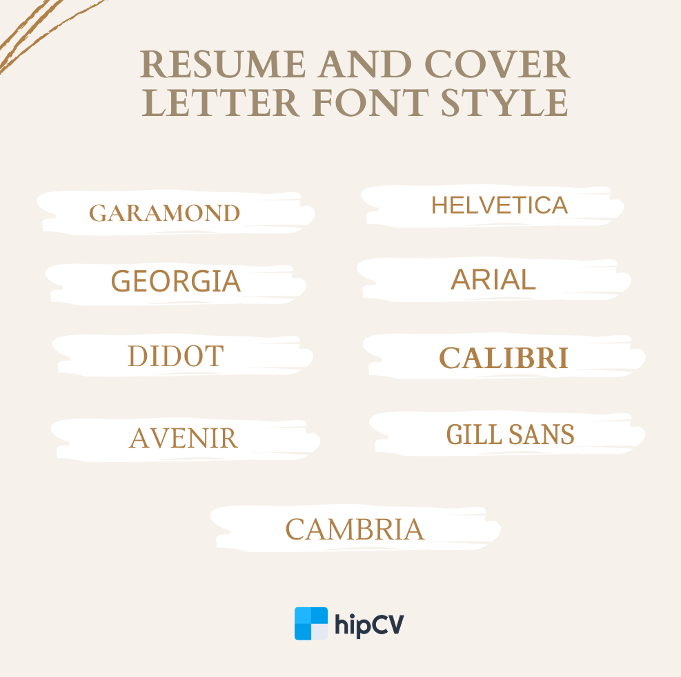 Choosing the Best Font for Your Resume Cover Letter: Tips for a Polished Presentation