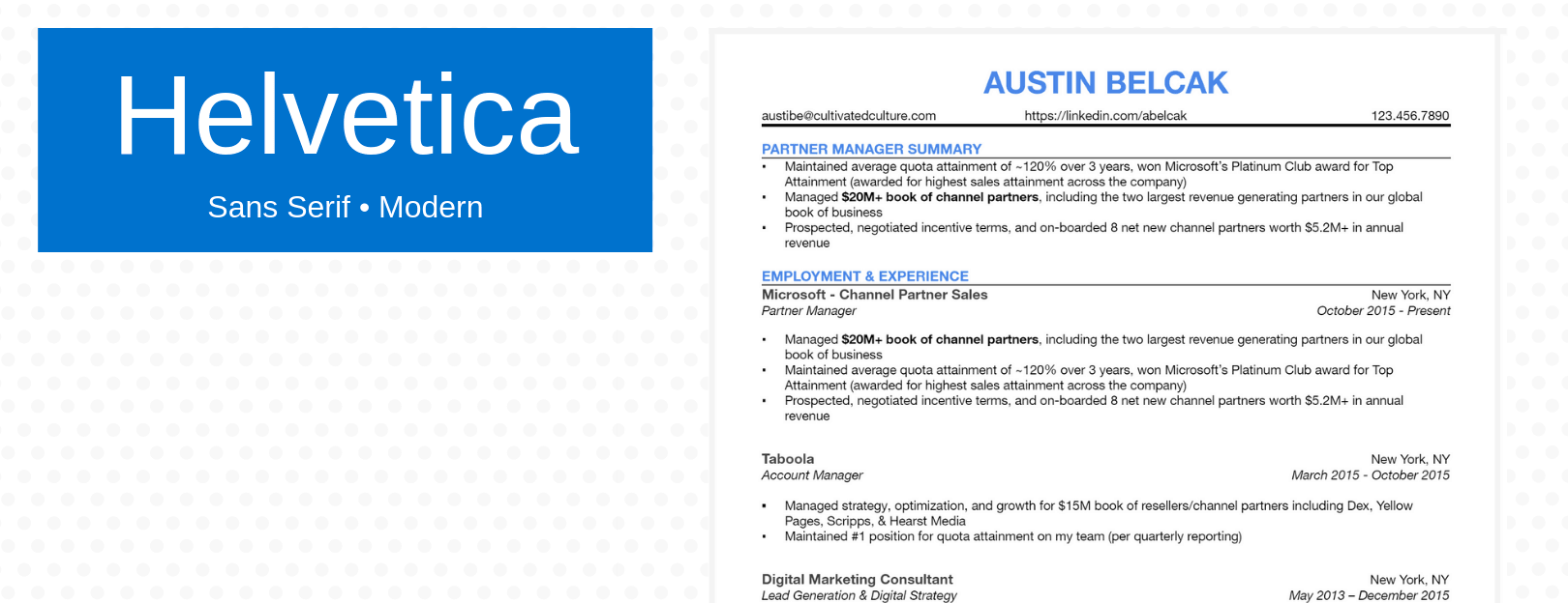 Discover the Best Resume Font Helvetica: Why It’s the Ideal Choice for Your Job Application