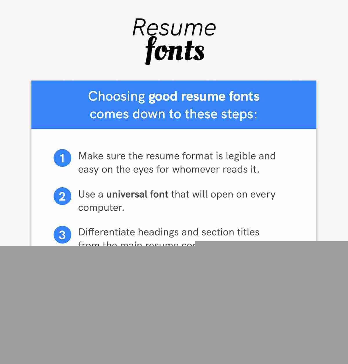 Discover the Best Resume Font Size For Calibri to Make Your Application Stand Out