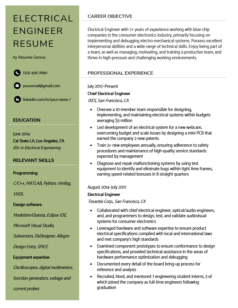 Top Tips for the Best Resume Format Engineers Download: Crafting Your Perfect Engineering Resume