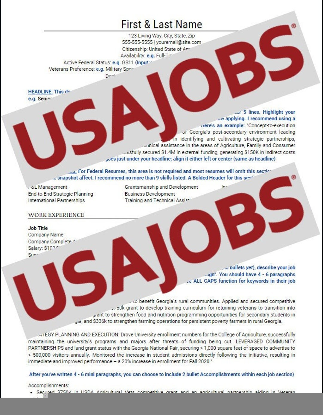 Unlocking Success: The Best Resume Format Usajobs for Your Federal Job Application