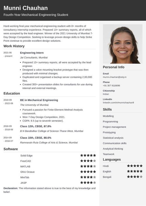 Discover the Best Resume Samples Of Freshers to Land Your Dream Job