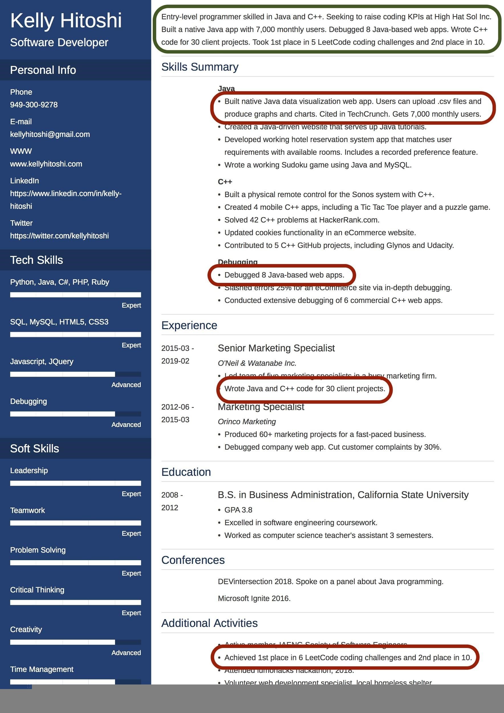 Unlock Your Job Potential: Best Resume Summary Statement Examples