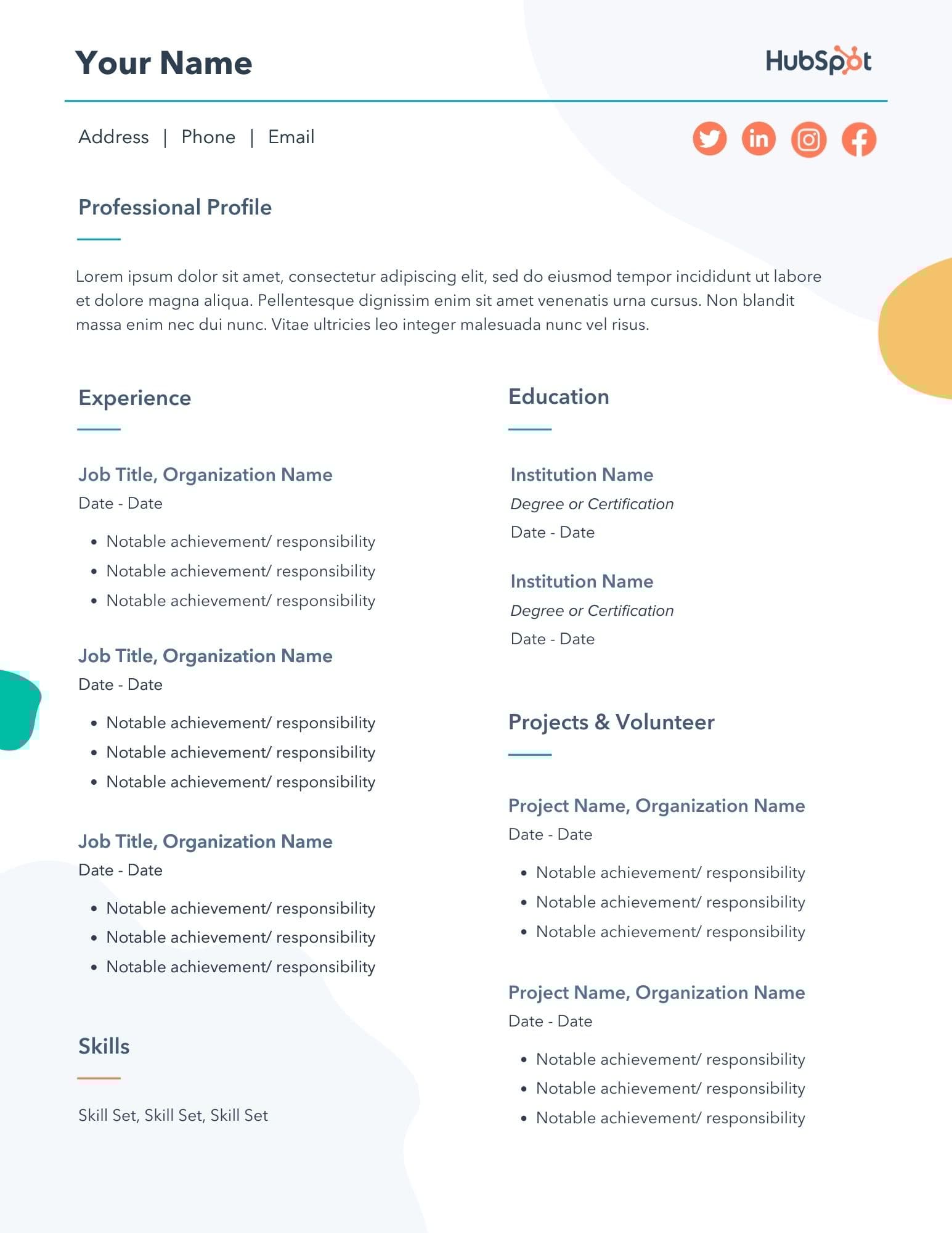 Discover the Best Resume Template For Word to Land Your Dream Job