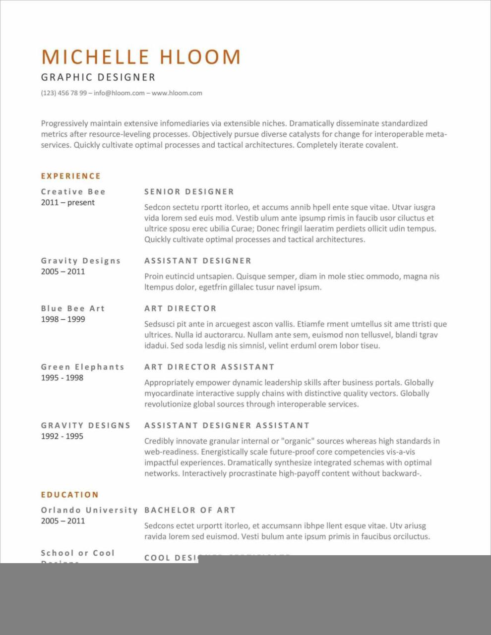 Discover the Best Resume Template Word Download for Your Job Search Success