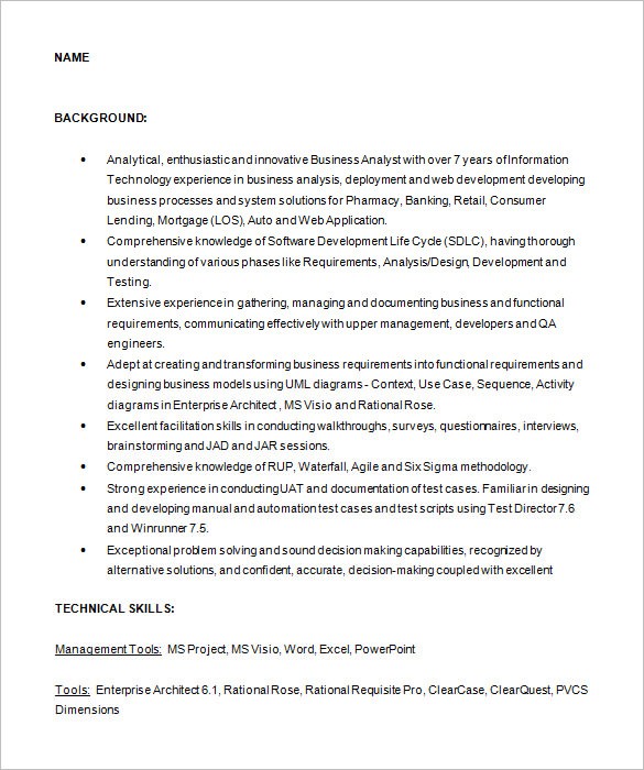 Essential Tips for Crafting a Standout Business Analyst Beginner Resume