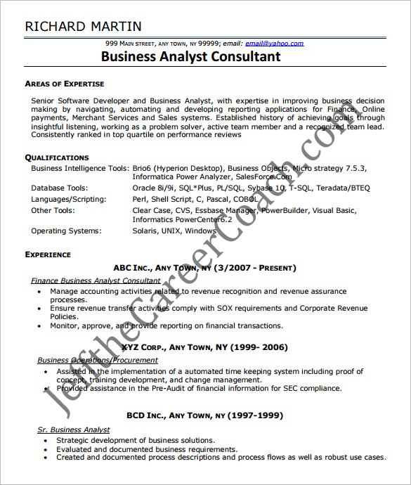Essential Tips for Crafting an Outstanding Business Analyst Graduate Resume