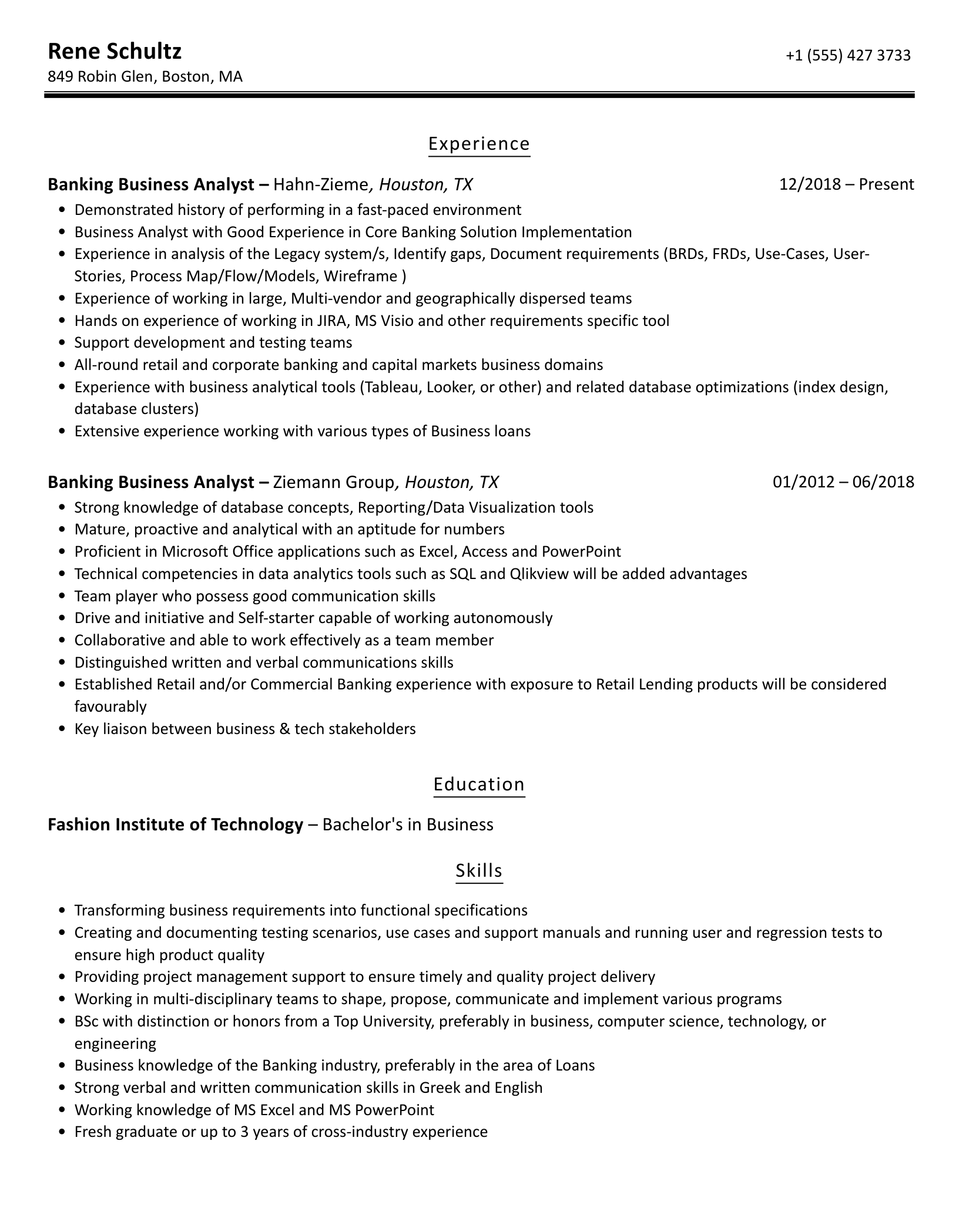 Essential Tips for Crafting a Winning Business Analyst Resume For Investment Banking Domain