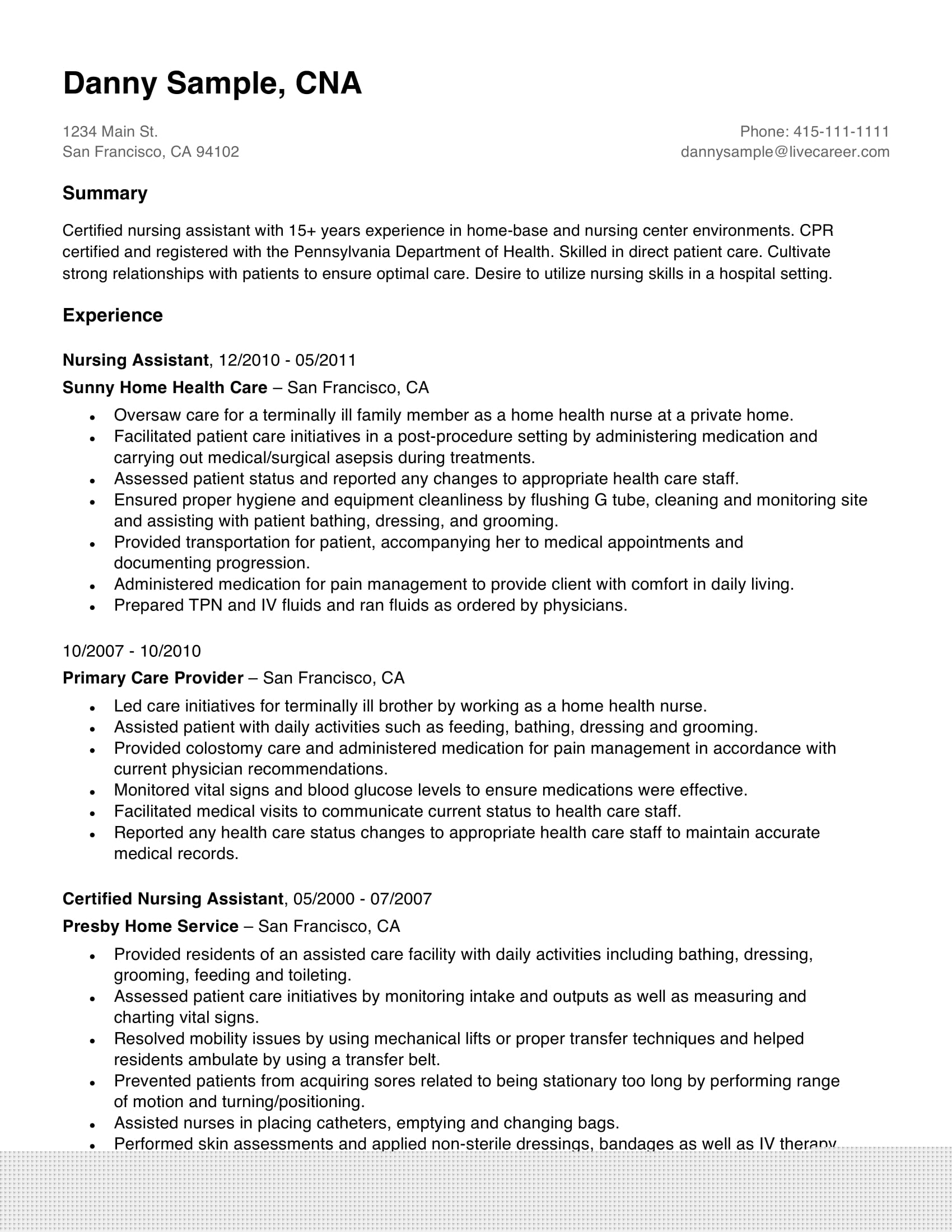 Essential Career Summary Examples On Resume to Enhance Your Job Applications