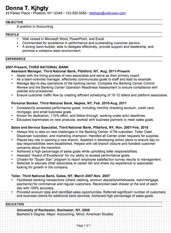 Understanding the Chronological Resume Of An Accountant: A Comprehensive Guide
