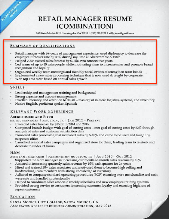 Understanding the Chronological Resume Summary of Qualification: Key Elements for Your Job Application