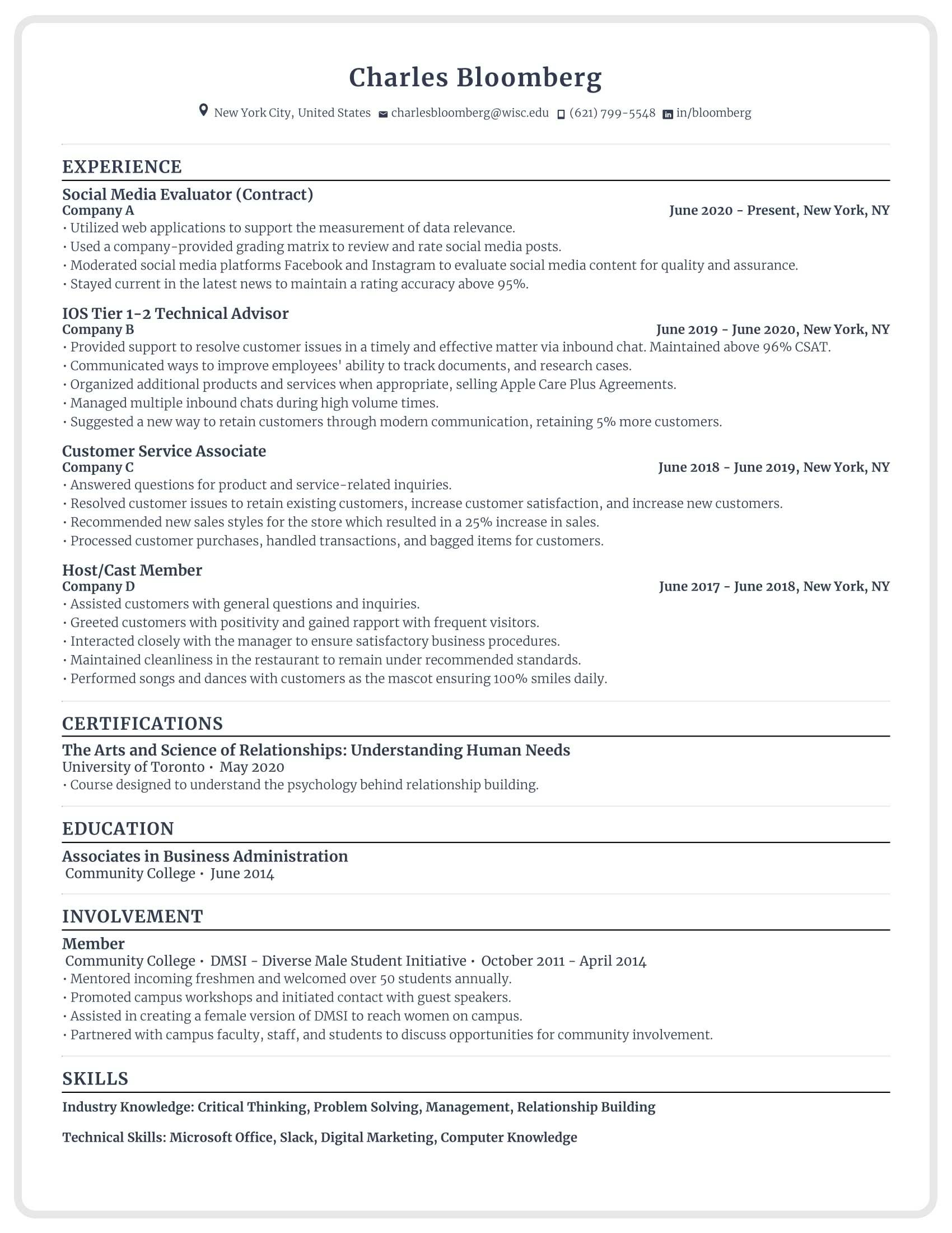 Mastering the Basics: Creating A Resume Education Section That Stands Out