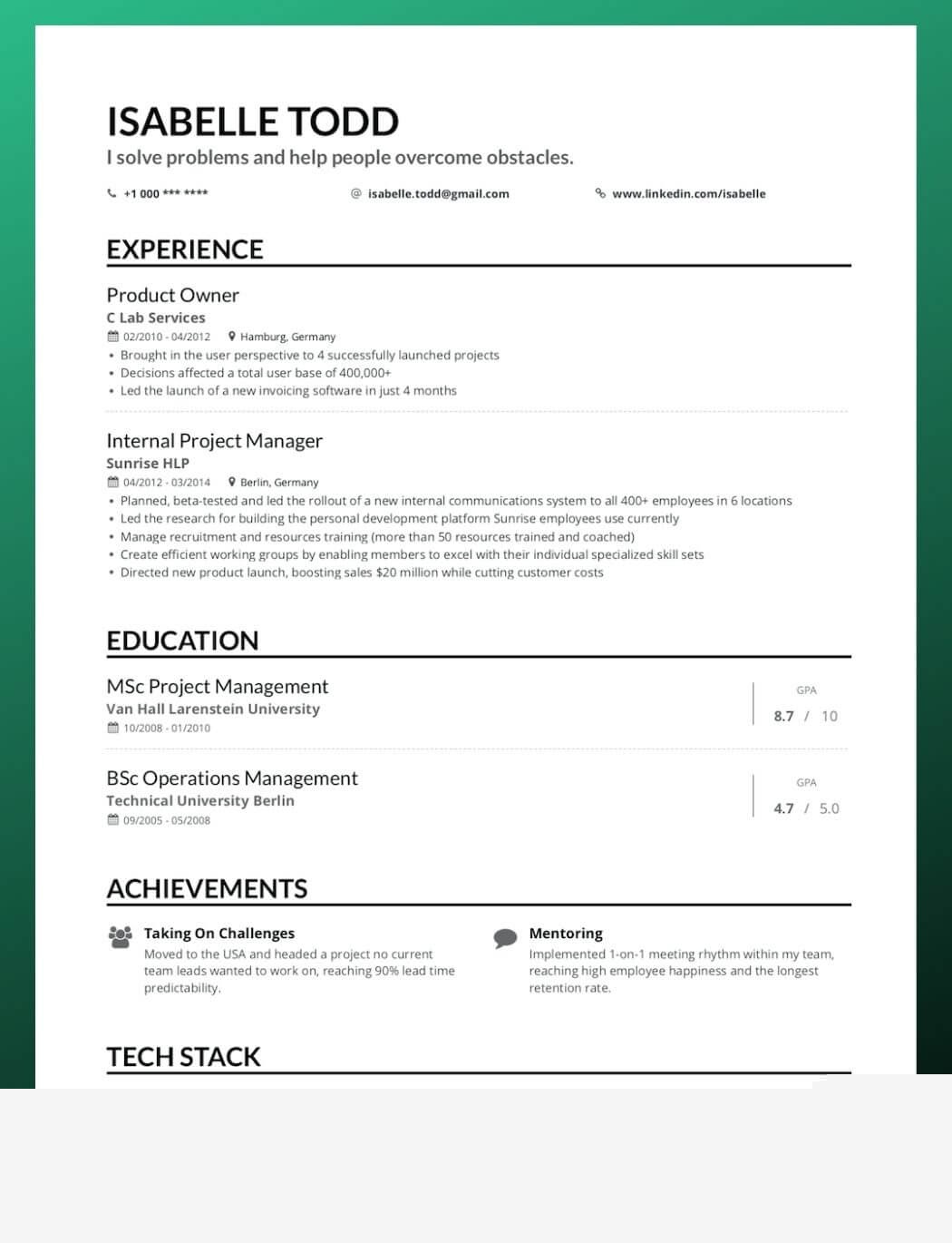 Essential Tips for Creating A Resume For First Job Success