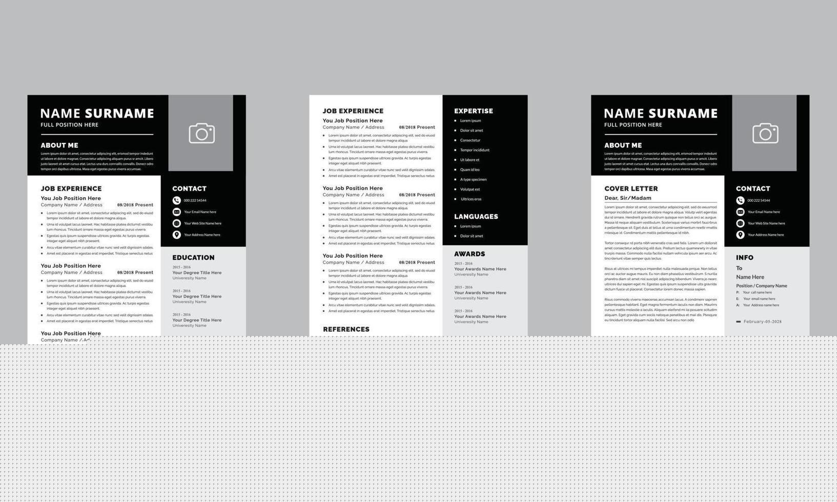 Unleashing Your Potential: The Power of a Creative Resume Black And White