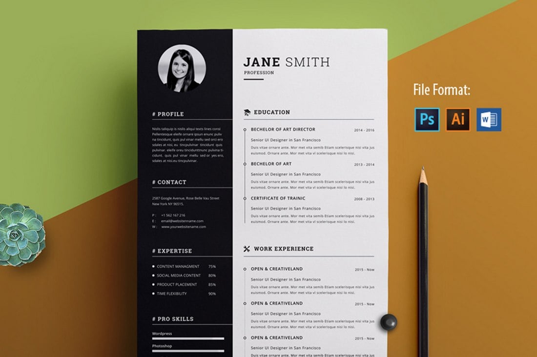 Unlock Your Potential with Creative Resume Word Templates Free