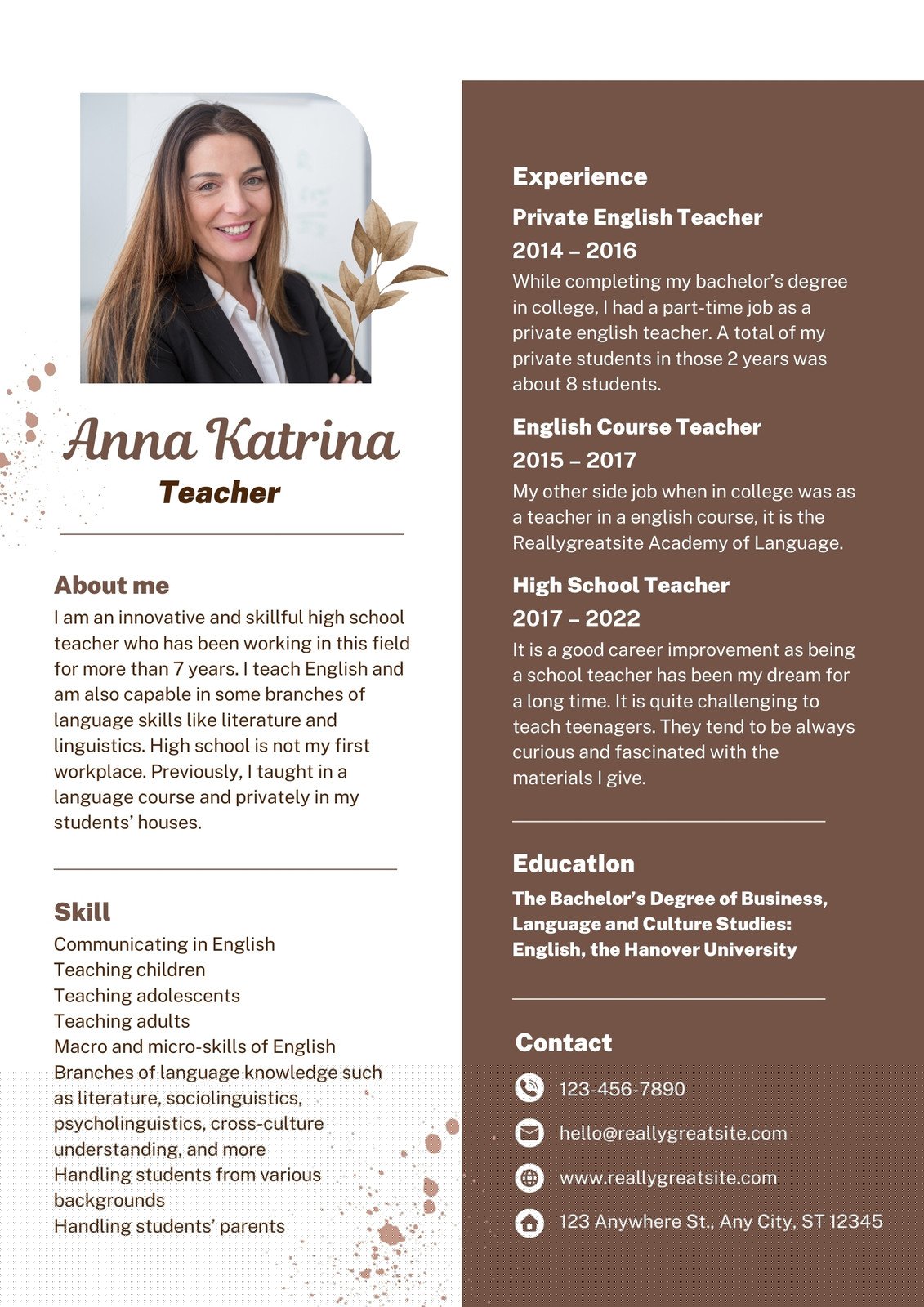 Innovative Approaches: Crafting Creative Resumes For Teachers