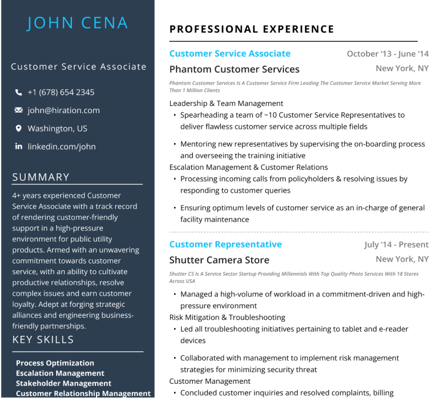 Essential Customer Service Associate Resume Examples to Land Your Dream Job