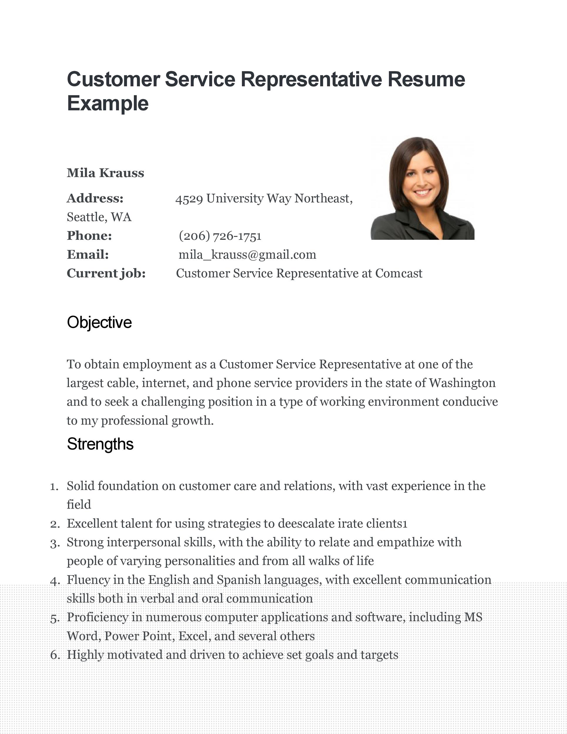 Top Customer Service Resume Summary Examples to Showcase Your Skills