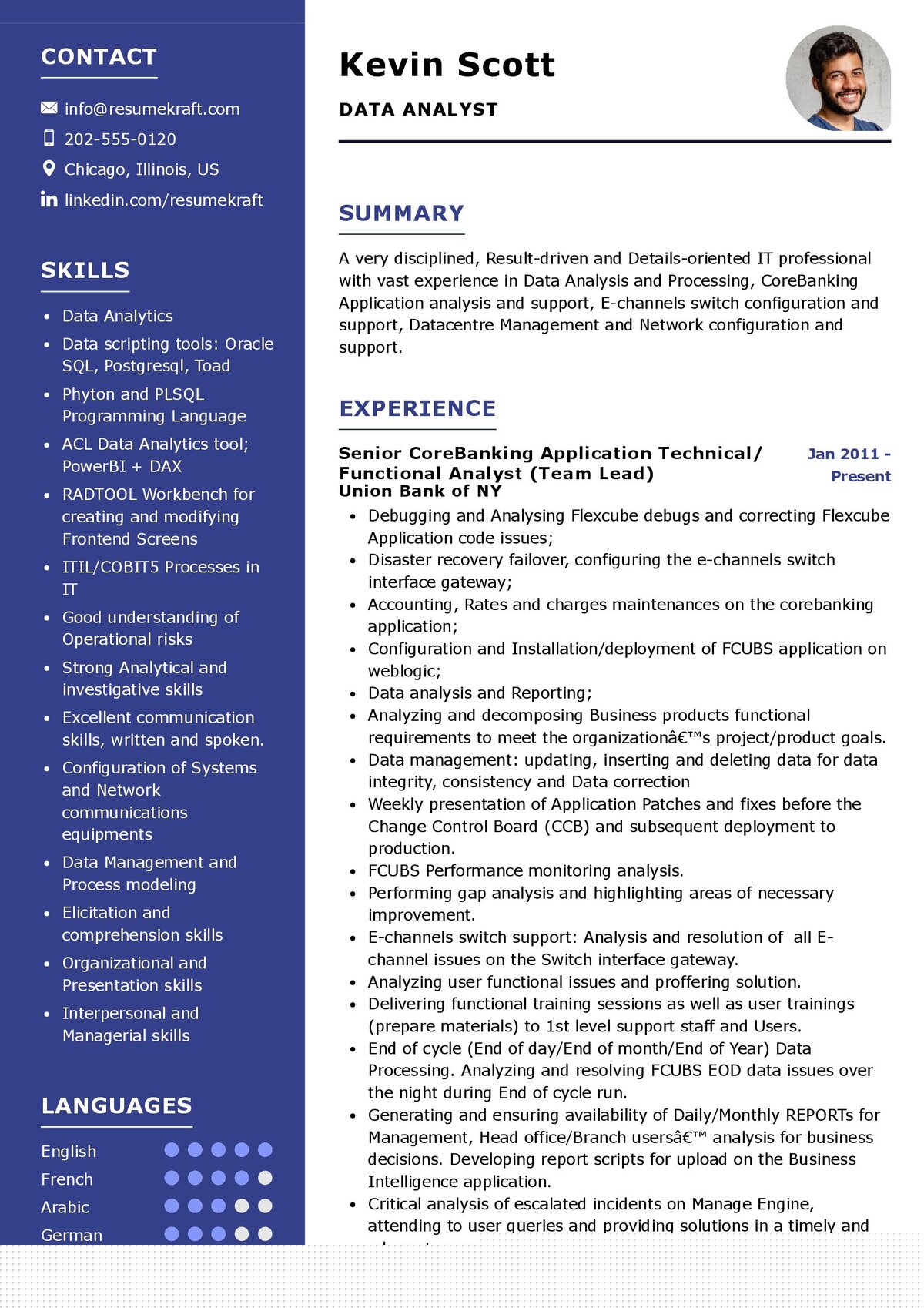 Crafting Your Future: A Comprehensive Data Analyst Job Resume Sample