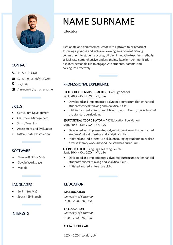 Unlock Your Career Potential: The Ultimate Education Resume Template Microsoft Word