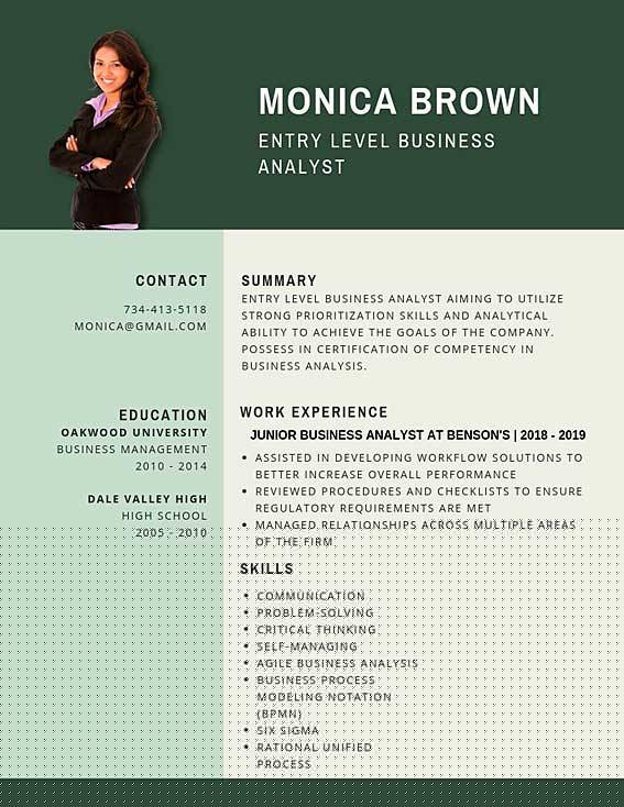 Crafting the Perfect Entry Level Business Analyst Resume No Experience: A Comprehensive Guide