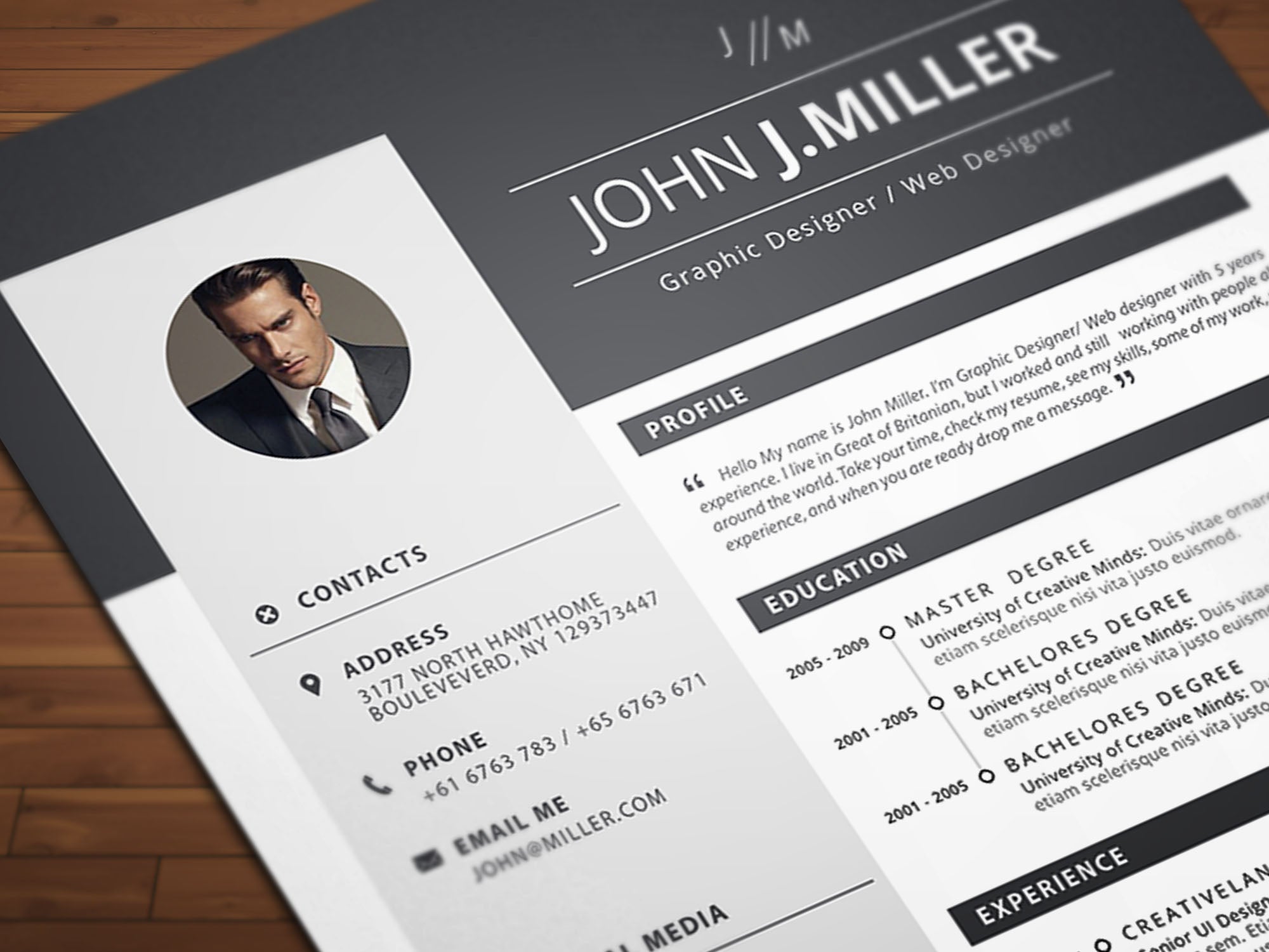 Unlock Your Job Potential with Free Creative Resume Templates Microsoft Word