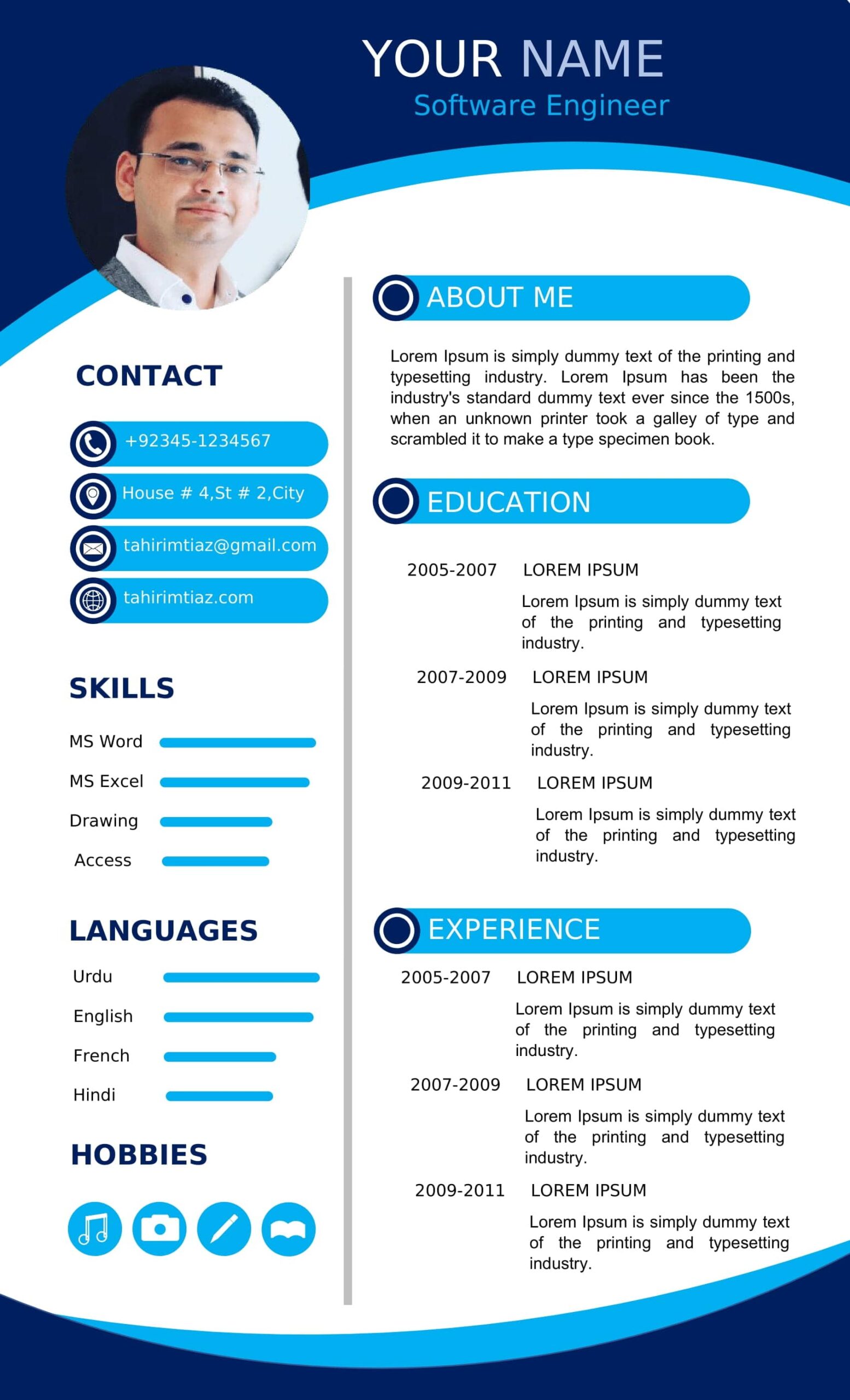 Enhance Your Job Search with Free Download Resume Format Microsoft Word
