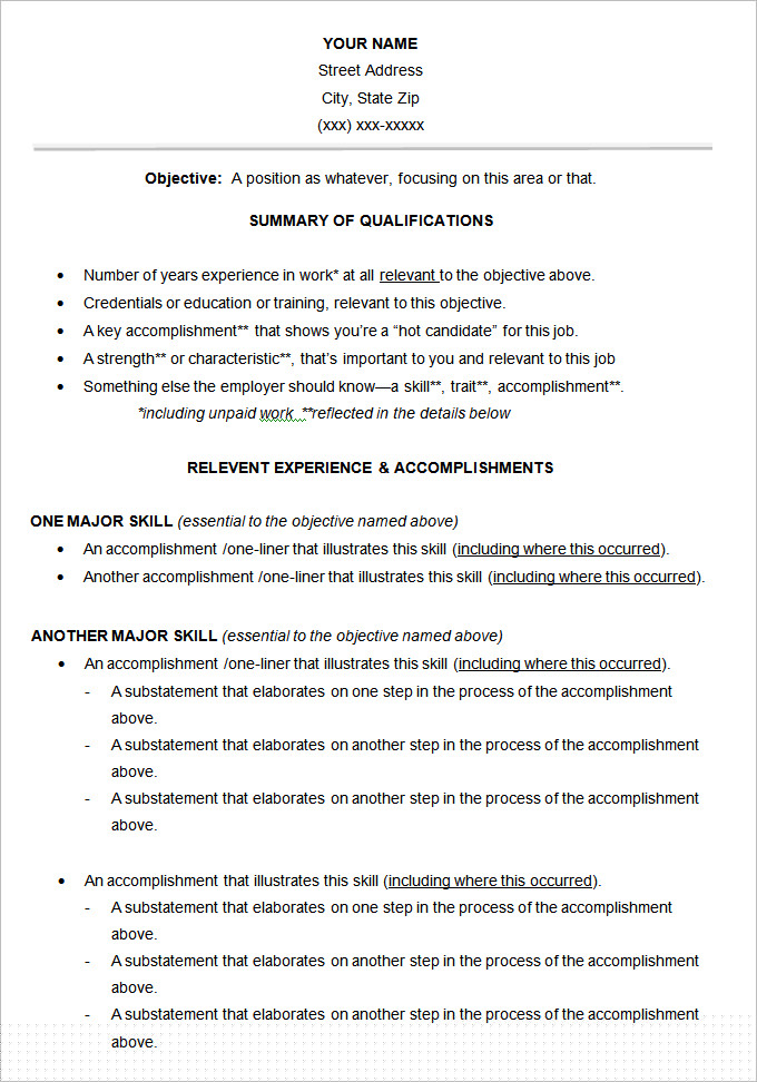 Unlock Your Career Potential: Discover Free Functional Resume Templates Online