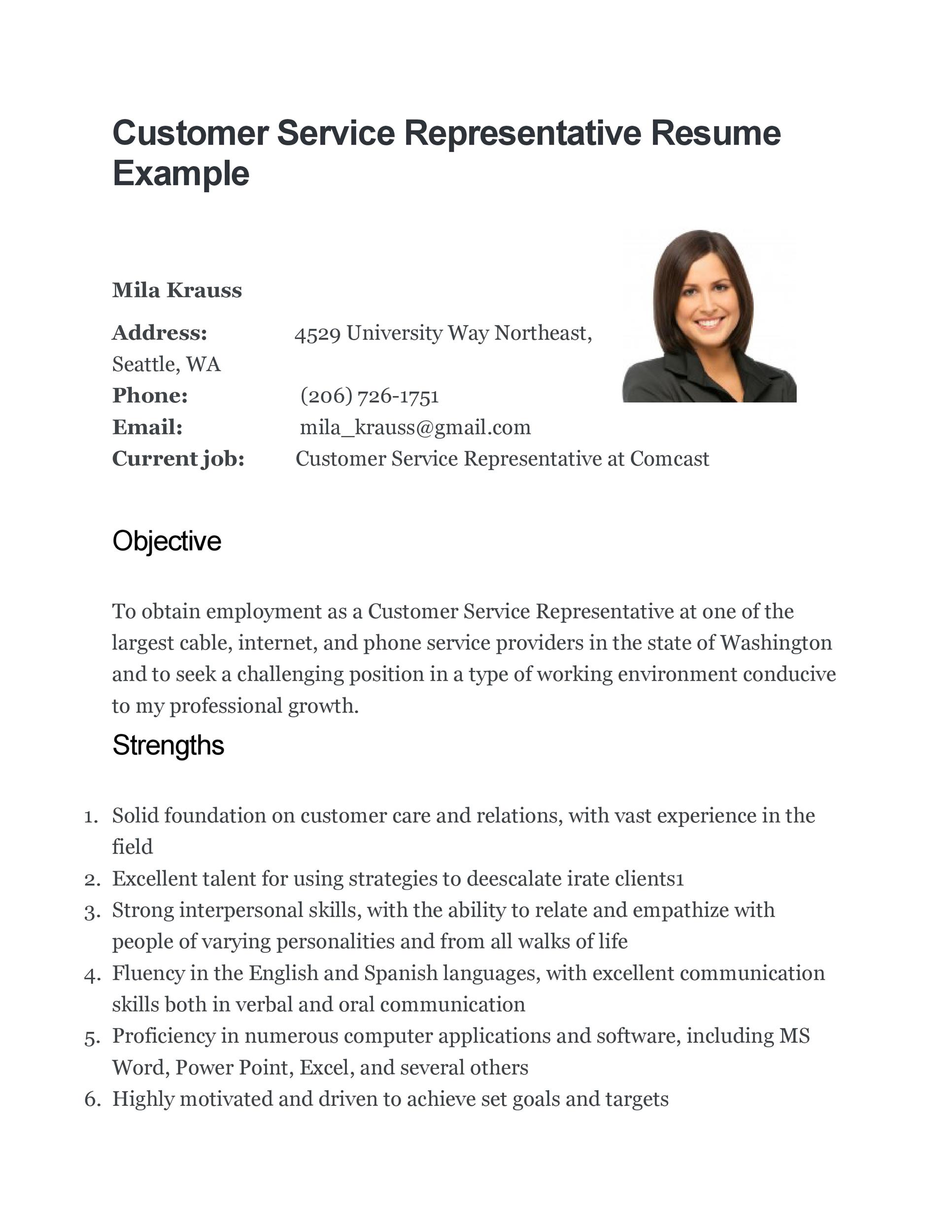 Top Good Customer Service Resume Examples to Elevate Your Job Application