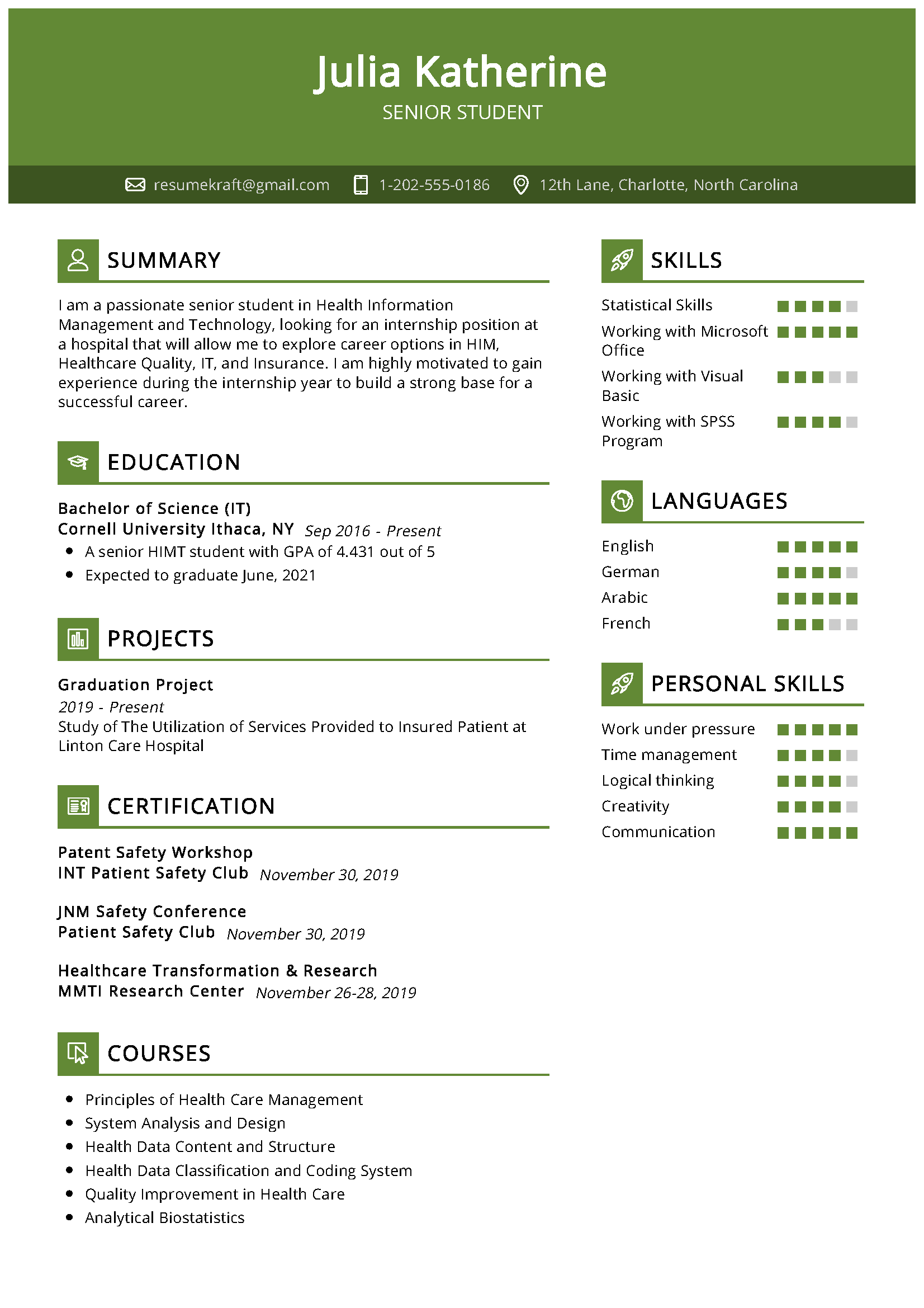 Essential Tips and Good Resume Examples For Students to Land Your Dream Job