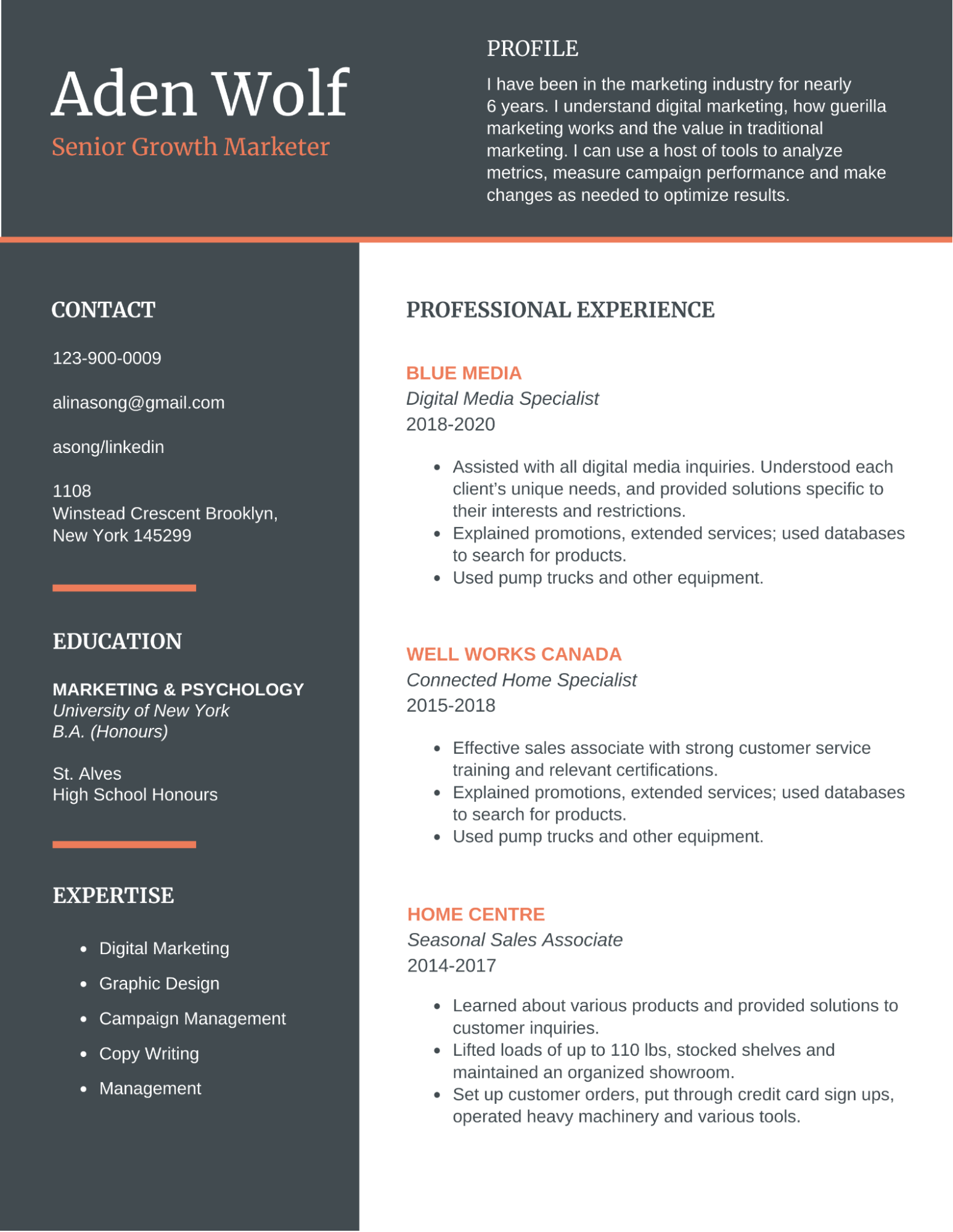 Choosing the Best: A Guide to Good Resume Header Fonts