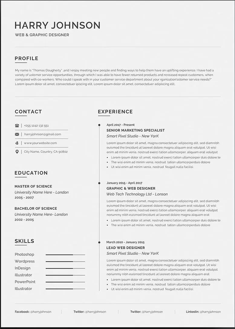 Discover the Best Good Resume Templates For Word to Elevate Your Job Application