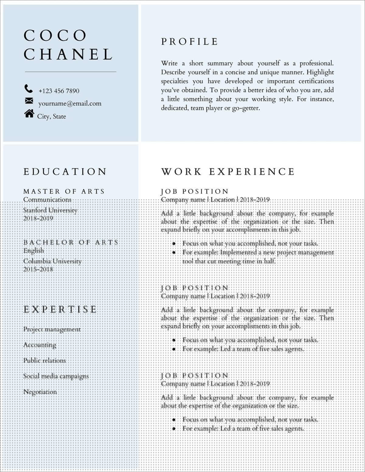 Elevate Your Job Search with Google Docs Resume Template Downloads