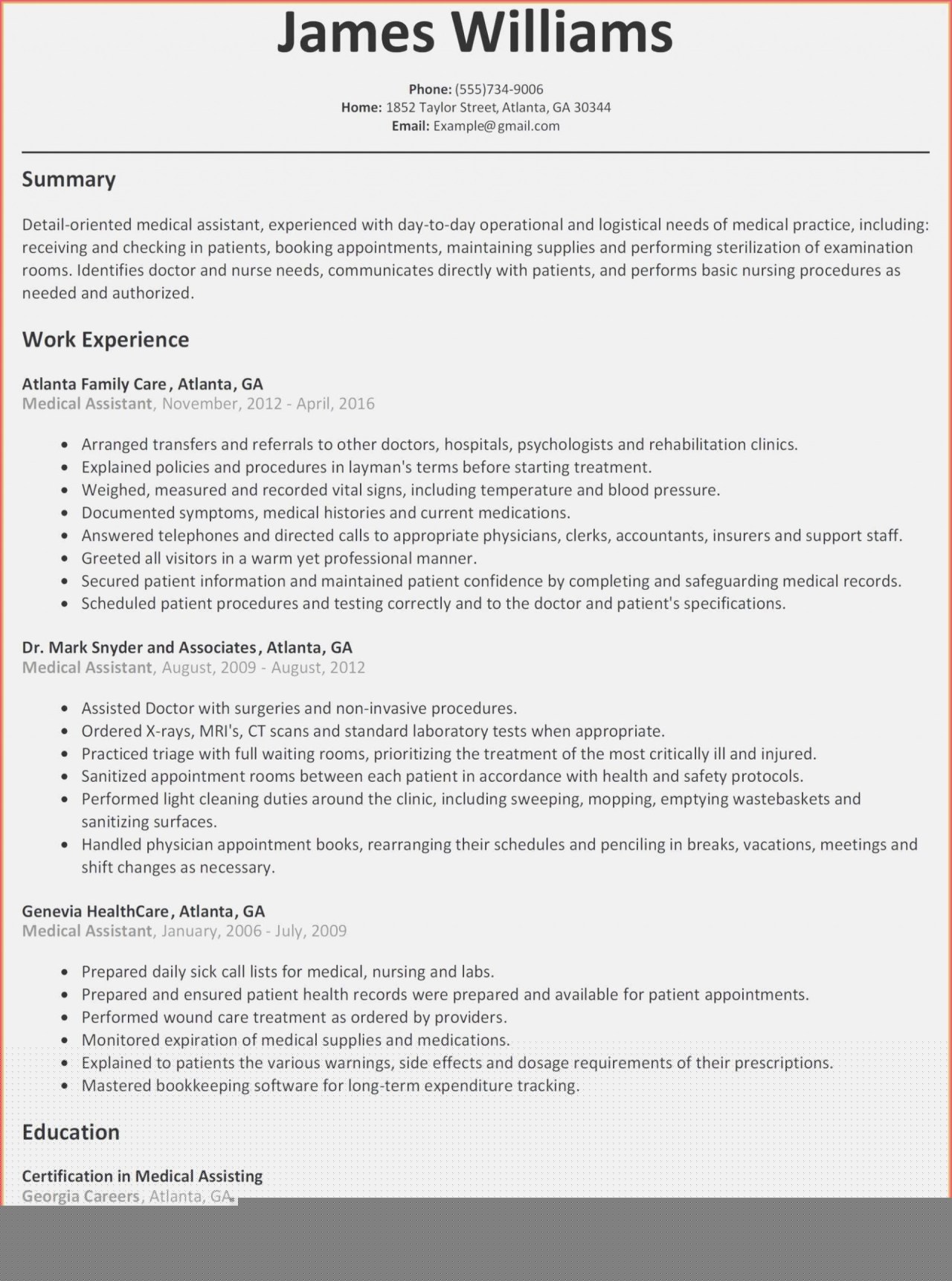 Unlock Your Career Potential with a Government Resume Template Microsoft Word