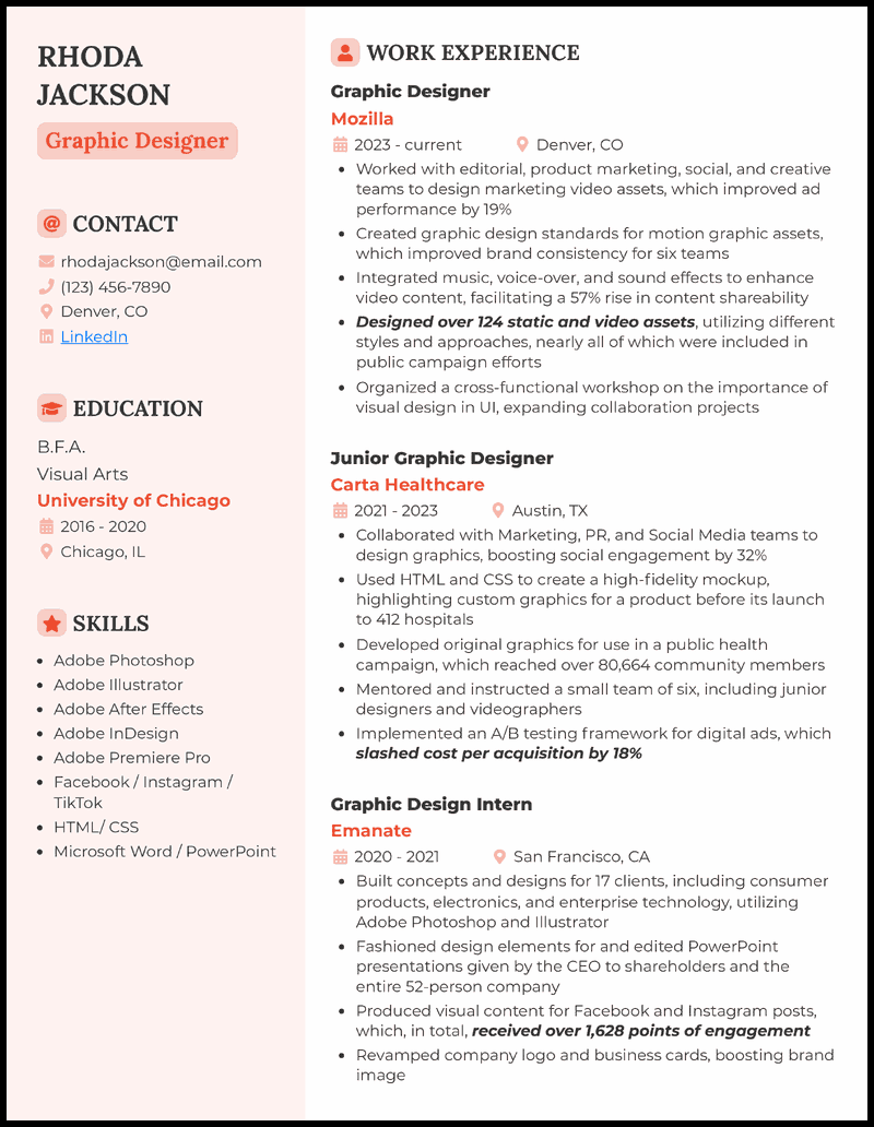 Essential Graphic Design Resume Qualifications to Showcase Your Skills