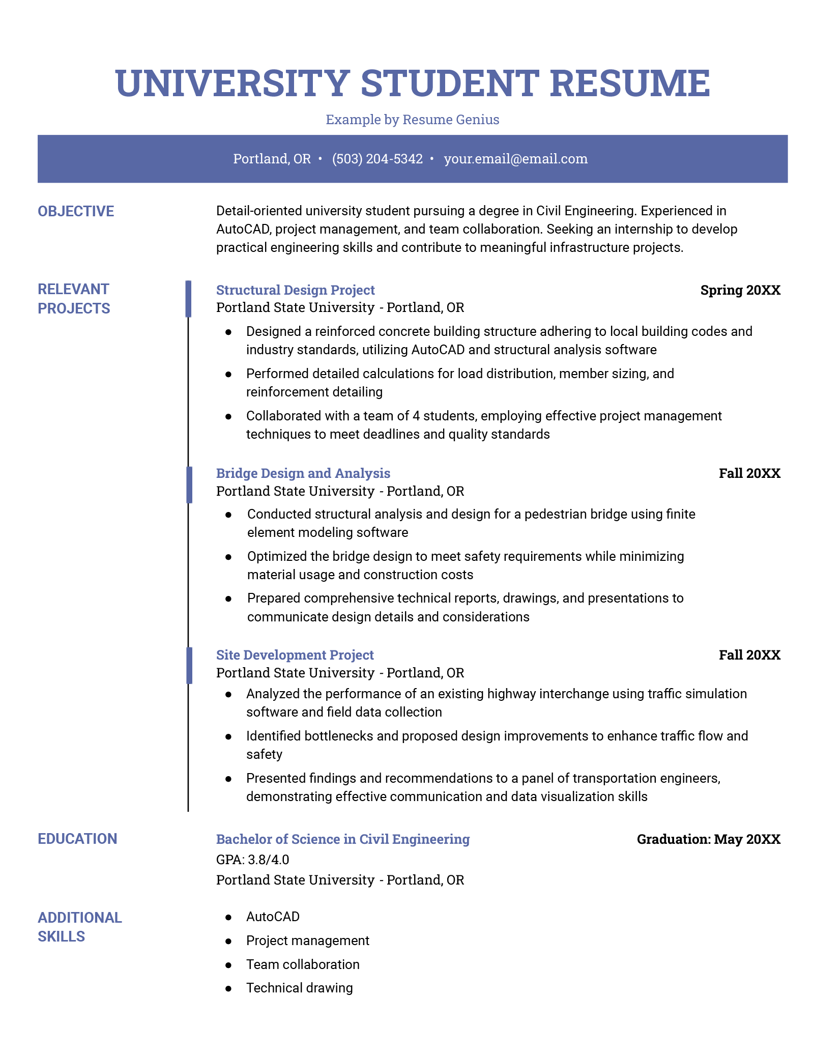 Top 10 Great Resume Examples For College Students to Land Your Dream Job