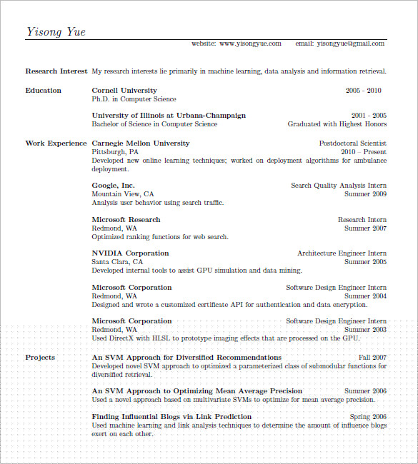 Elevate Your Job Applications with a Stylish LaTeX One Page Resume Template