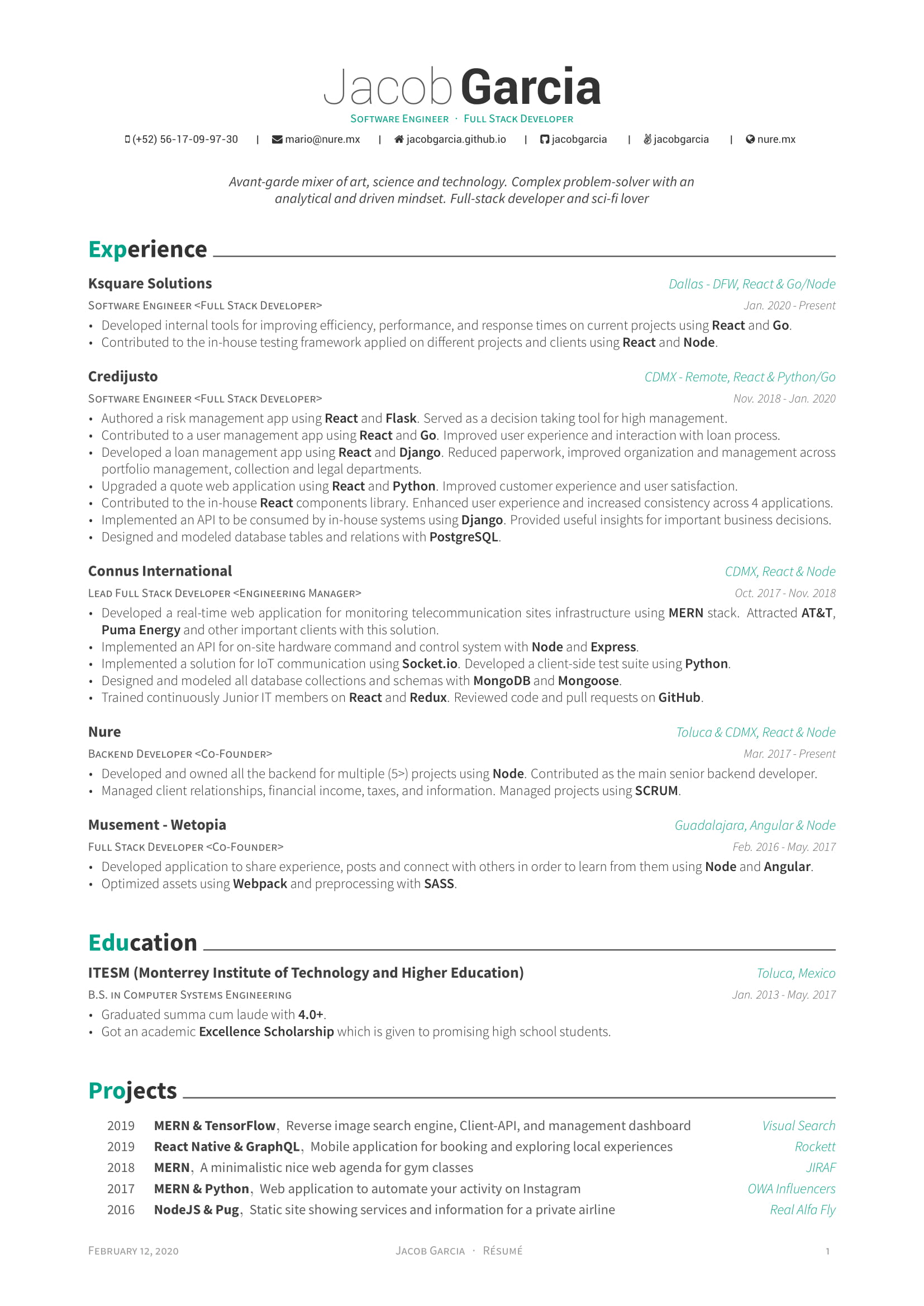 Transform Your Job Hunt with a Latex Resume Template Awesome