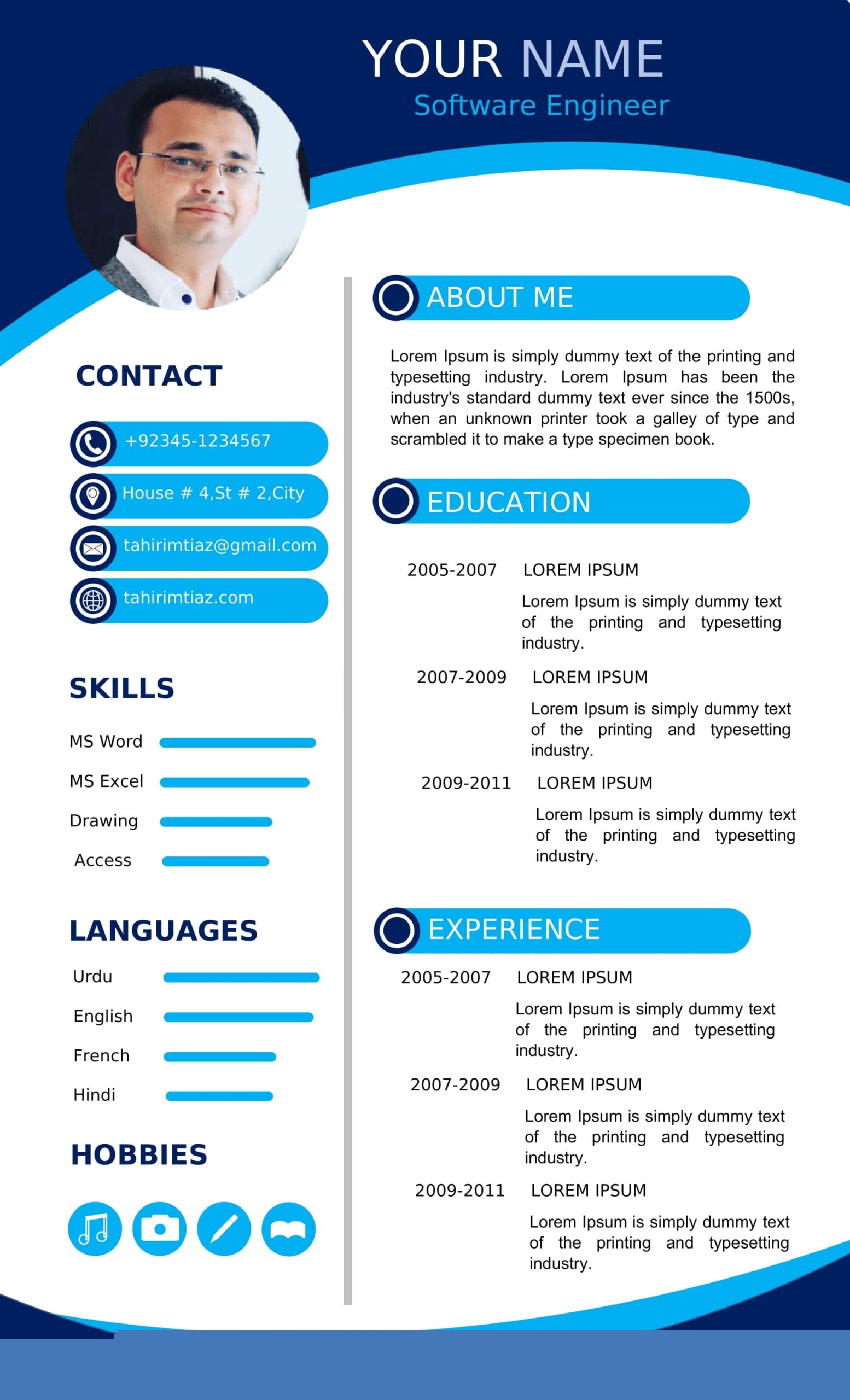 Unlock Your Career Potential with Microsoft Office Professional Resume Templates Download